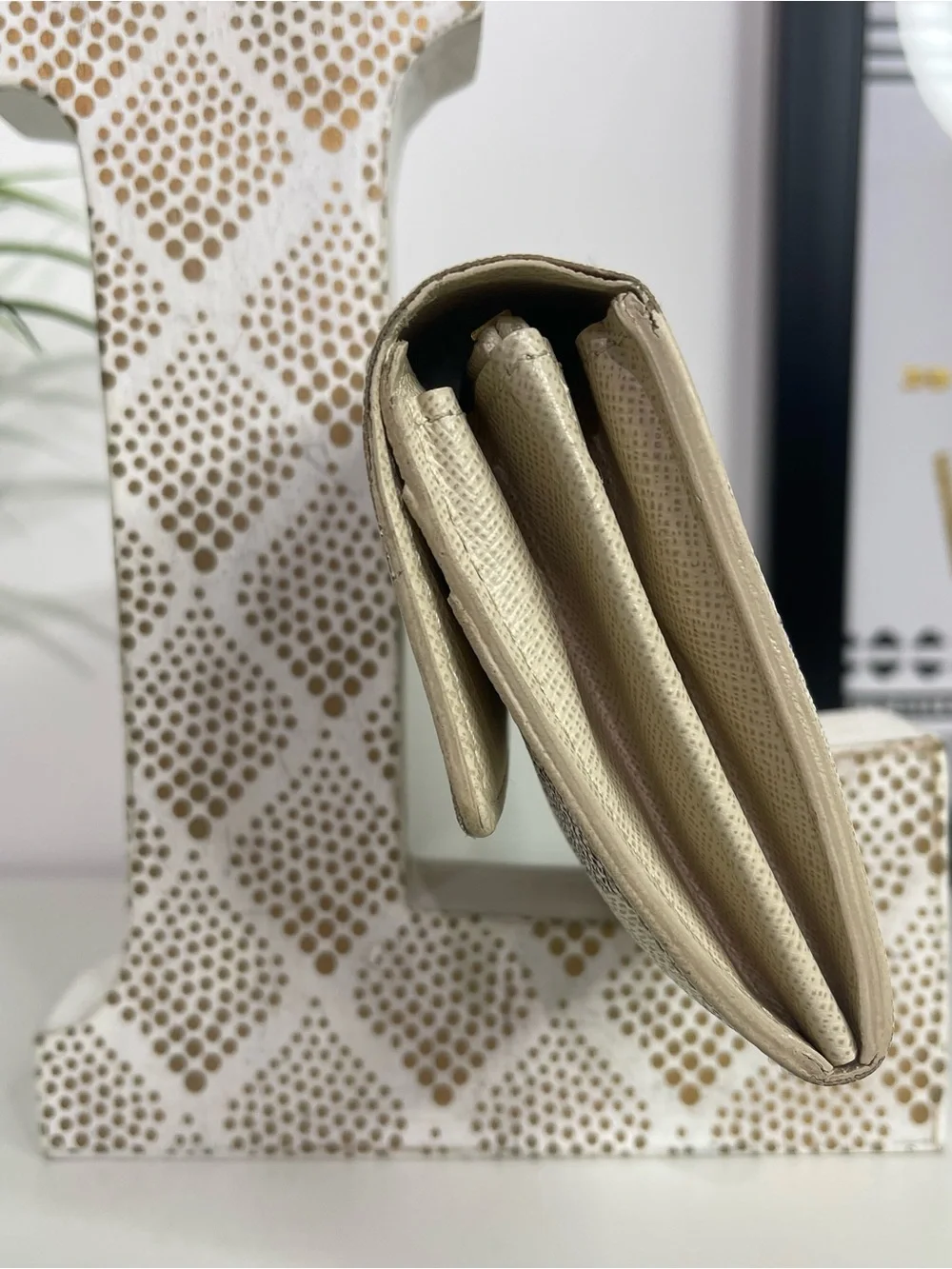 Louis Vuitton Damier Azur Canvas Sarah Wallet